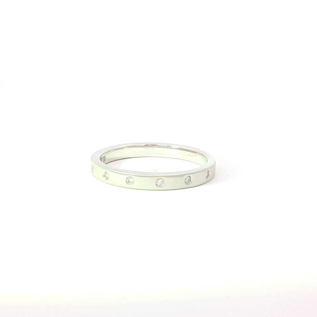 Diamond Wedding Bands  -  Women'