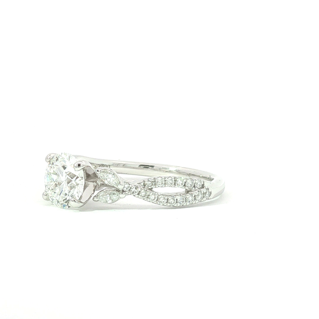 Diamond Semi-Mount Ring