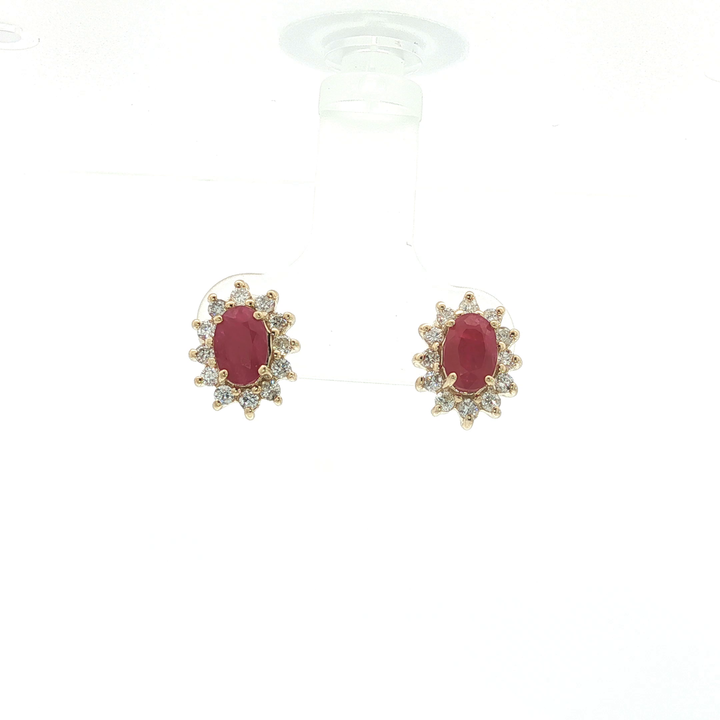 Colored Stone Earring