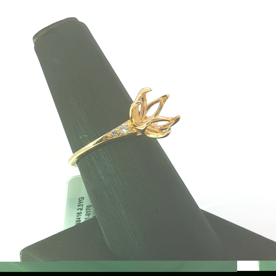 Diamond Semi-Mount Ring