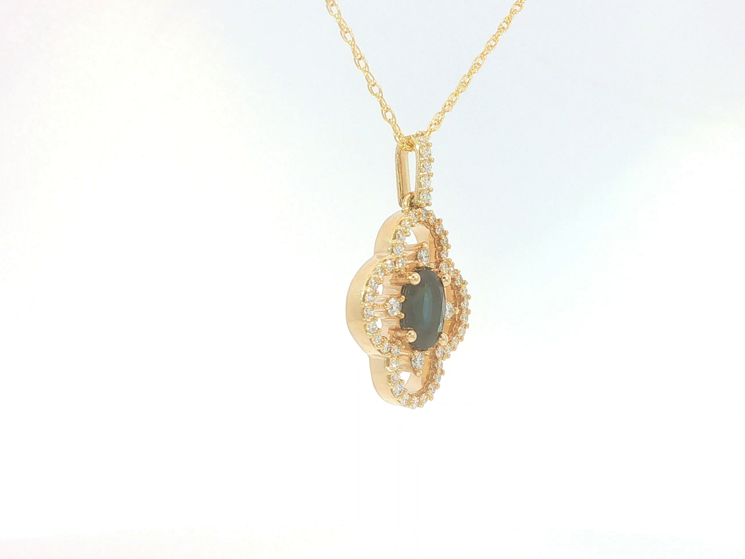Colored Stone Pendant