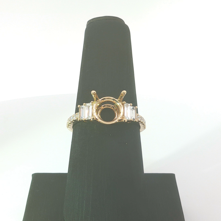 Diamond Semi-Mount Ring