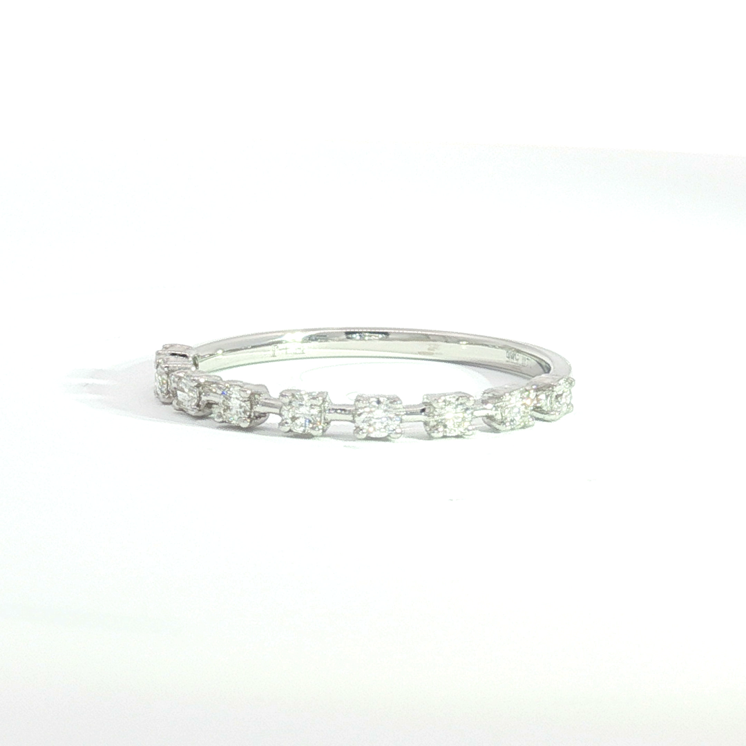 Diamond Wedding Bands  -  Women'