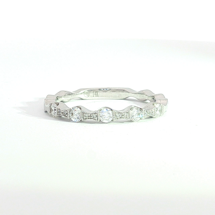 Diamond Wedding Bands  -  Women'