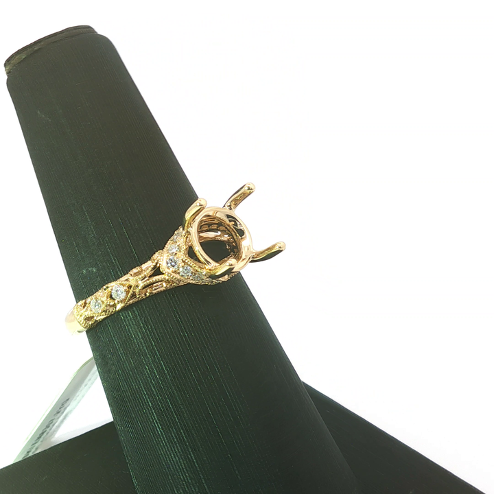 Diamond Semi-Mount Ring