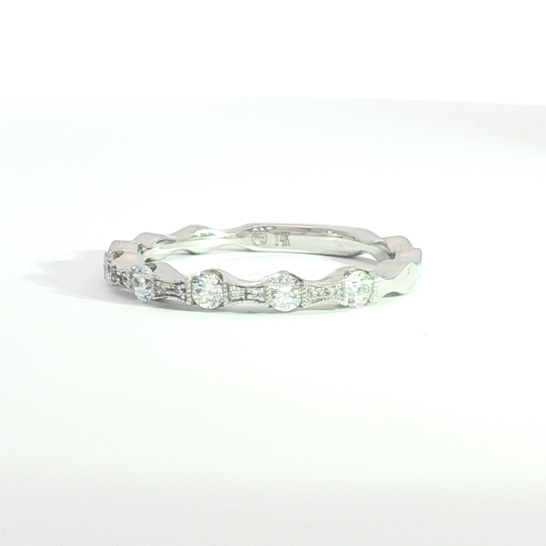 Diamond Wedding Bands  -  Women'