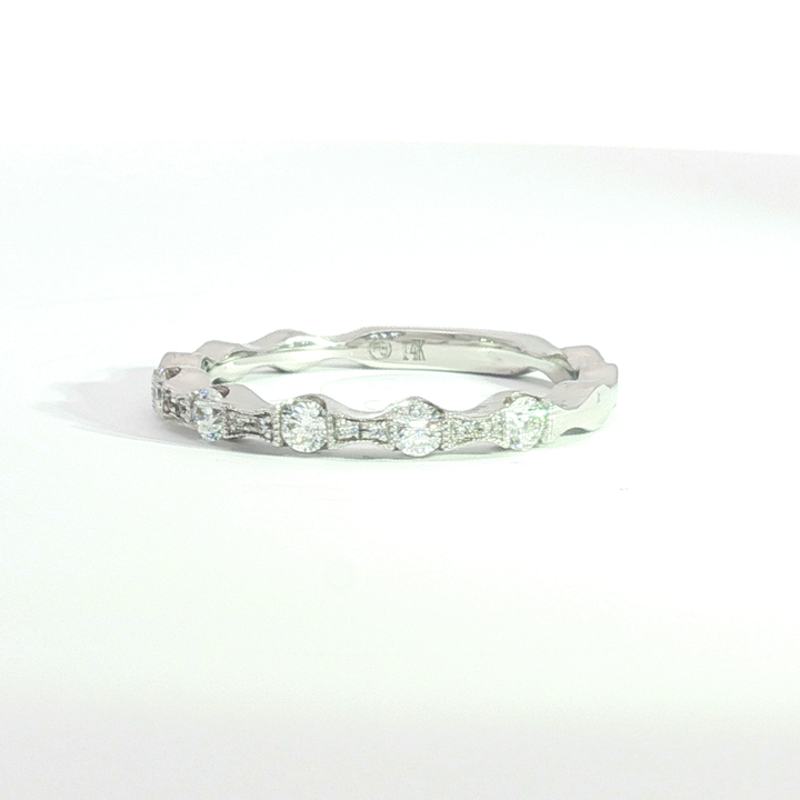 Diamond Wedding Bands  -  Women'