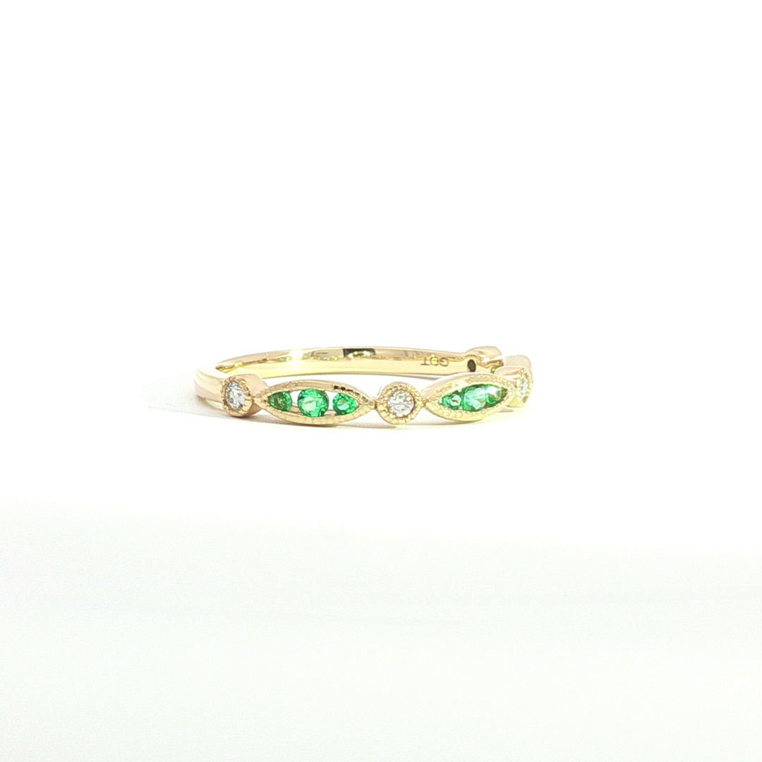 Colored Stone Rings  -  Women'