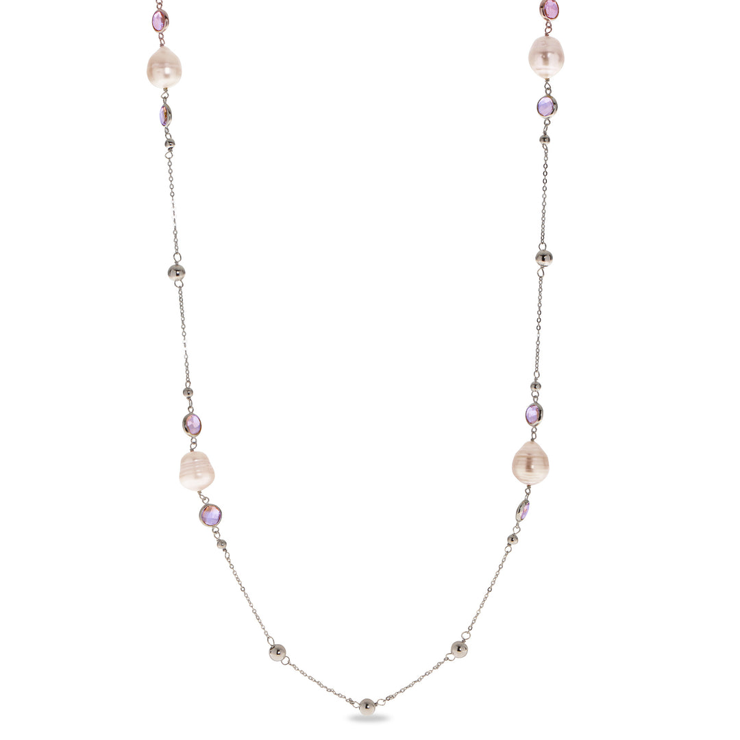 Sterling Silver Freshwater Pearl Necklace