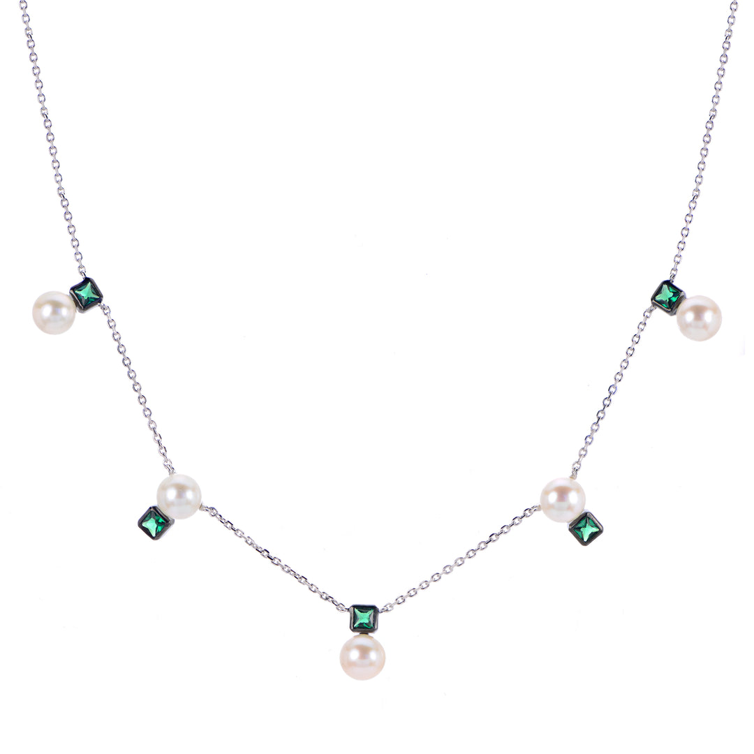 Sterling Silver Freshwater Pearl Necklace