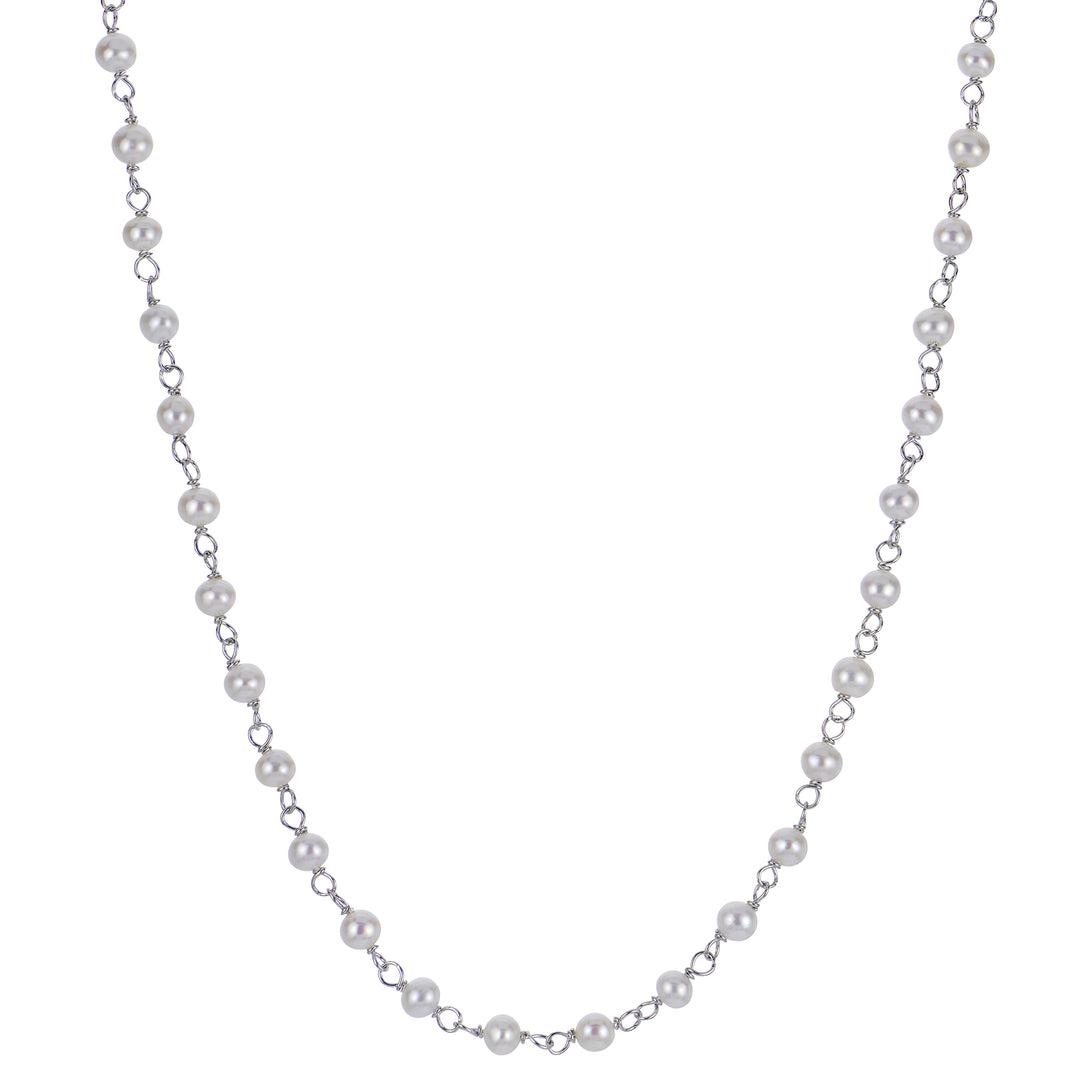 Sterling Silver Freshwater Pearl Necklace