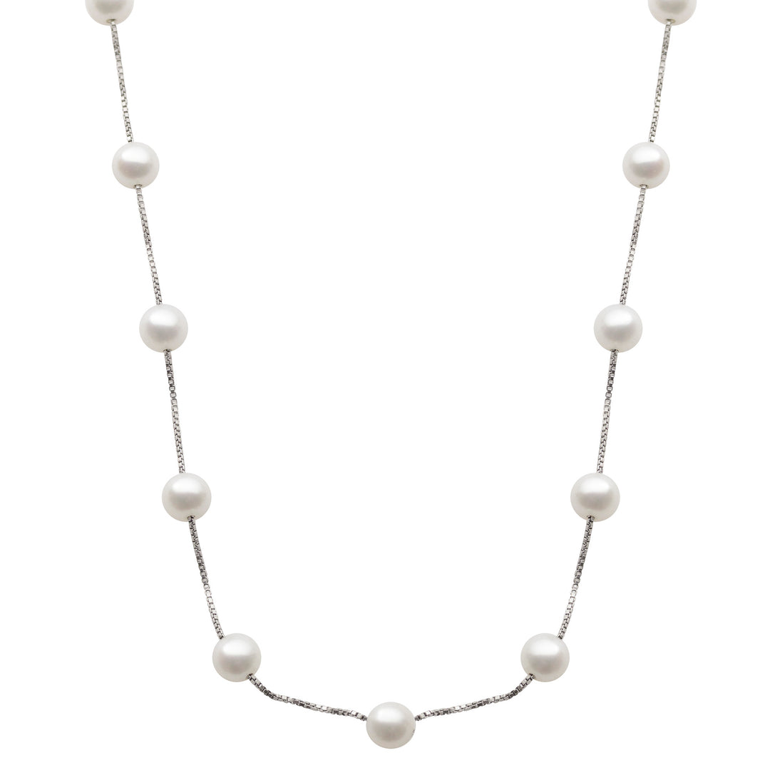 Sterling Silver Freshwater Pearl Necklace