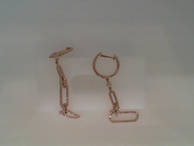 DIAMOND DANGLE EARRING