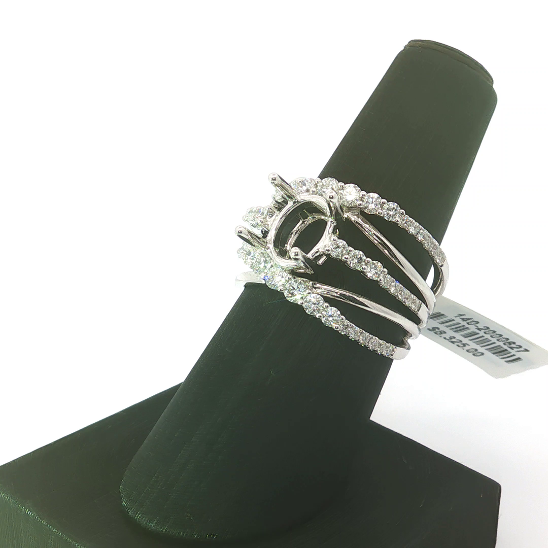 Diamond Semi-Mount Ring