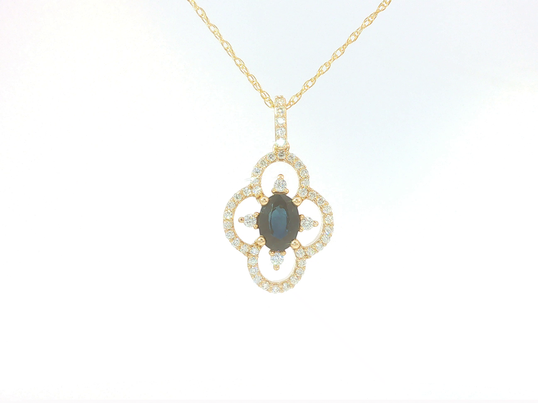 Colored Stone Pendant