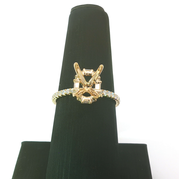 Diamond Semi-Mount Ring