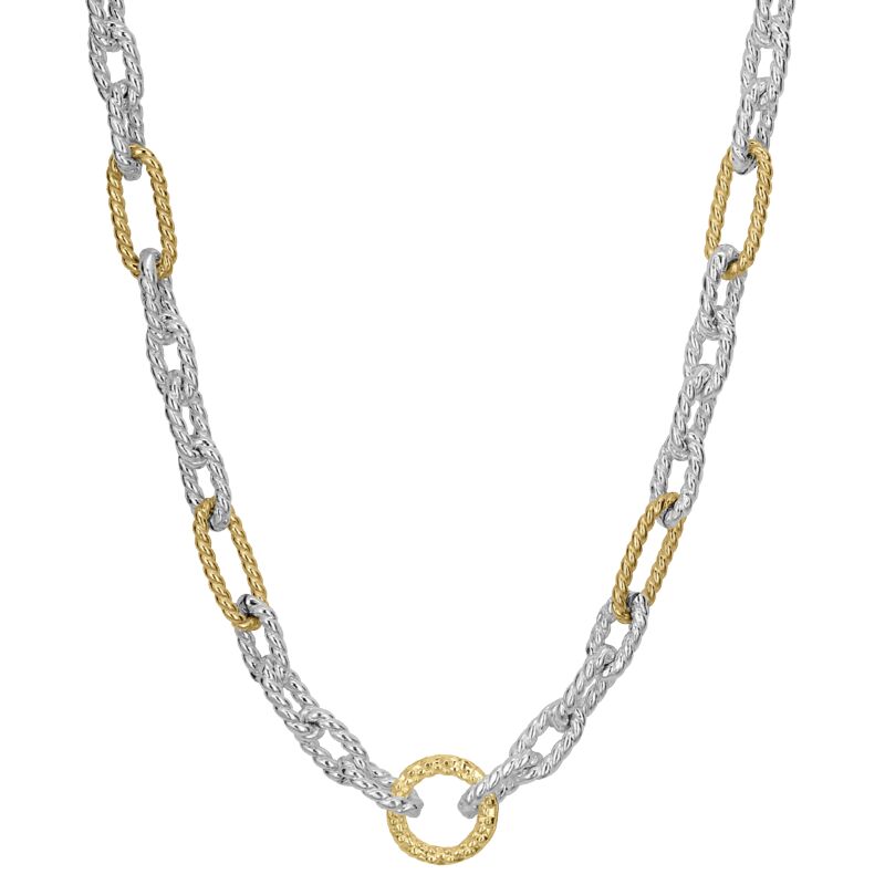 VAHAN - 14K Gold and Sterling Silver Necklace
