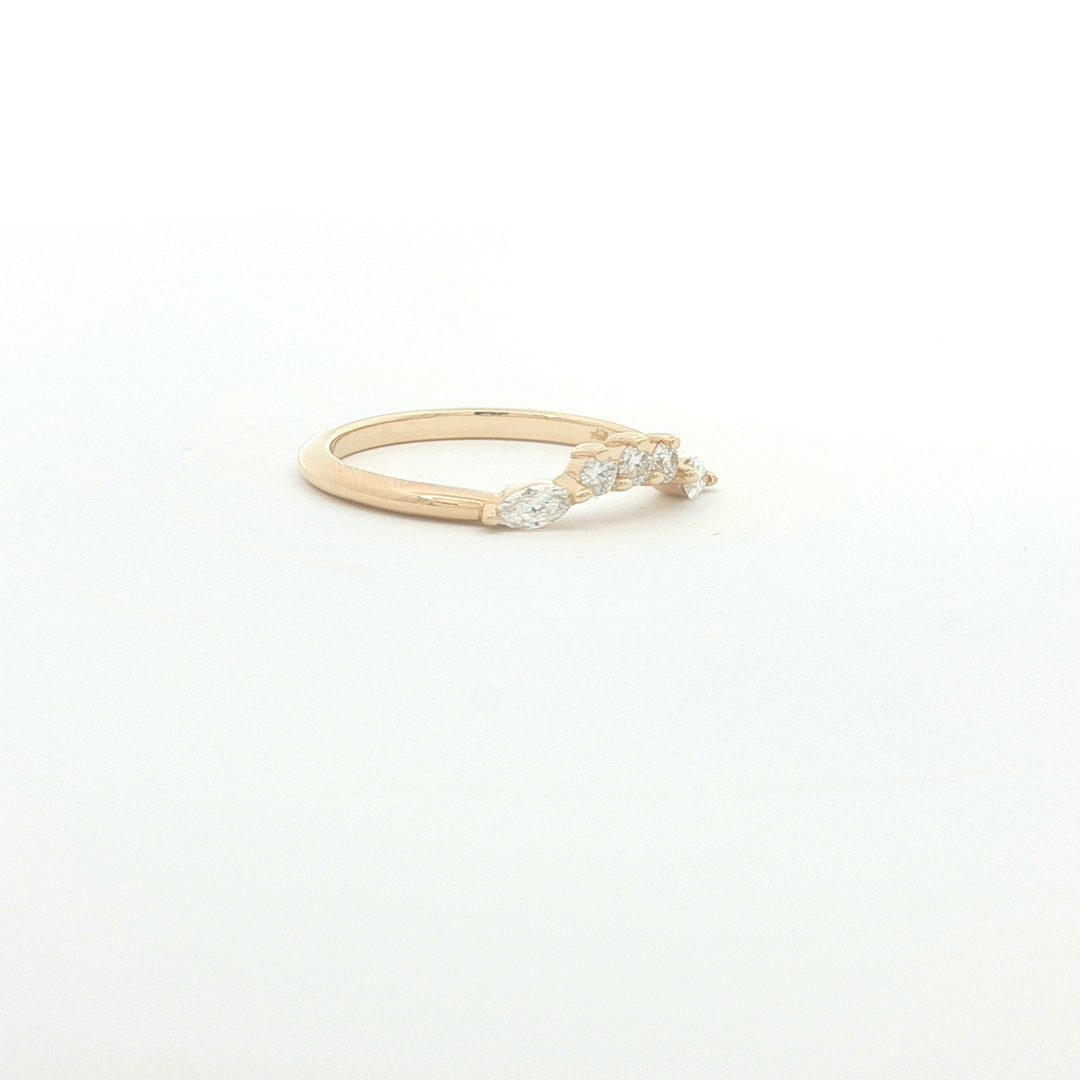 Diamond Wedding Bands  -  Women'