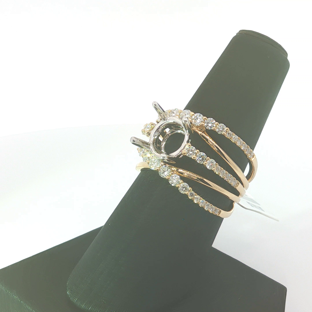 Diamond Semi-Mount Ring