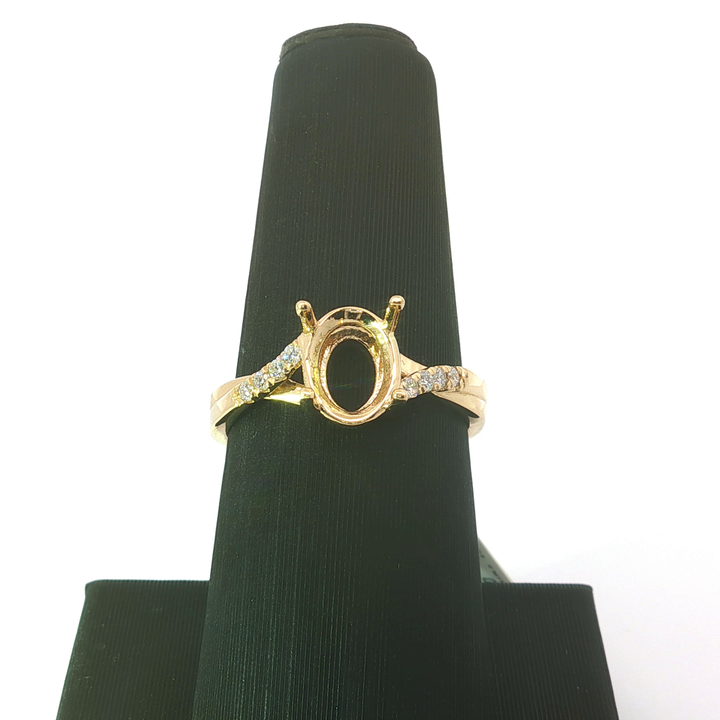 Diamond Semi-Mount Ring