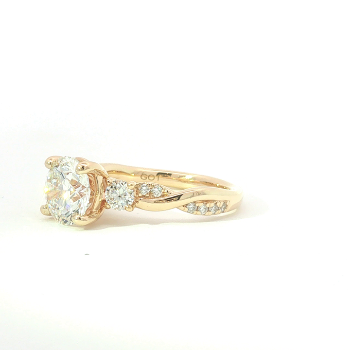 Diamond Semi-Mount Ring