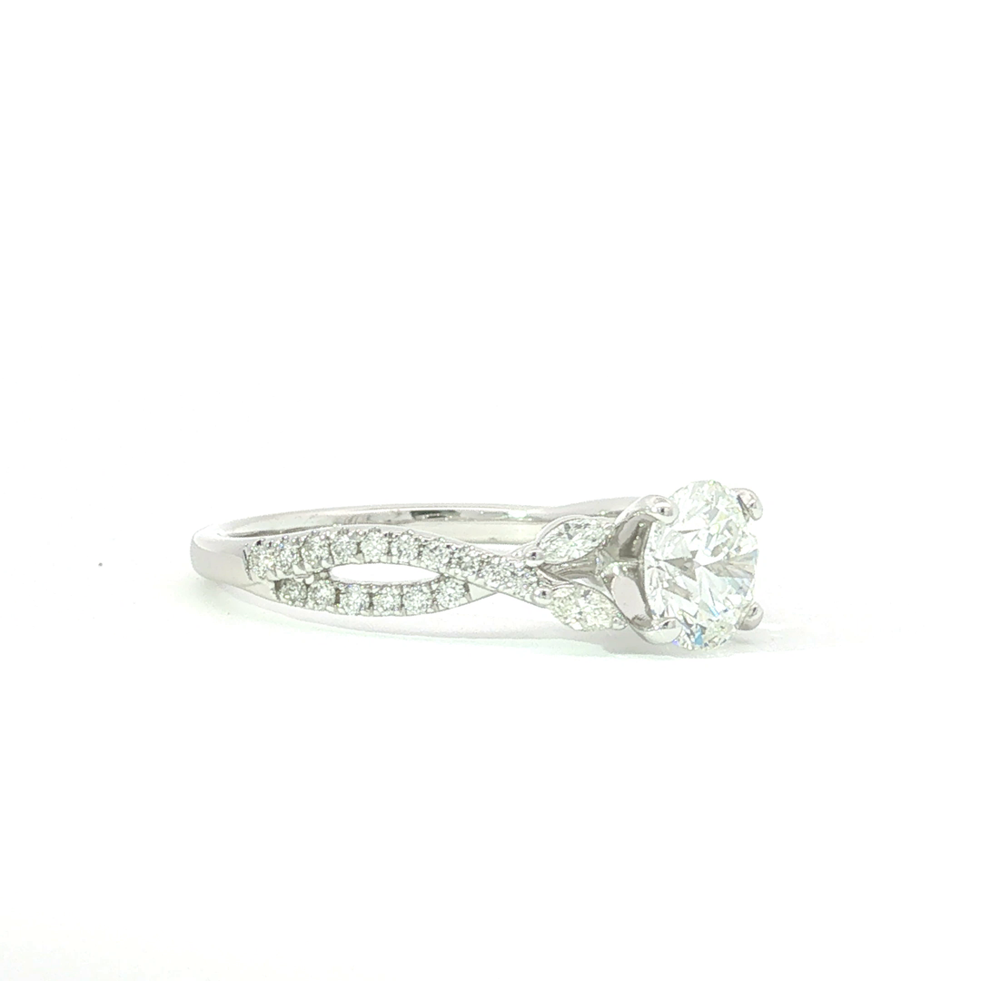 Diamond Semi-Mount Ring