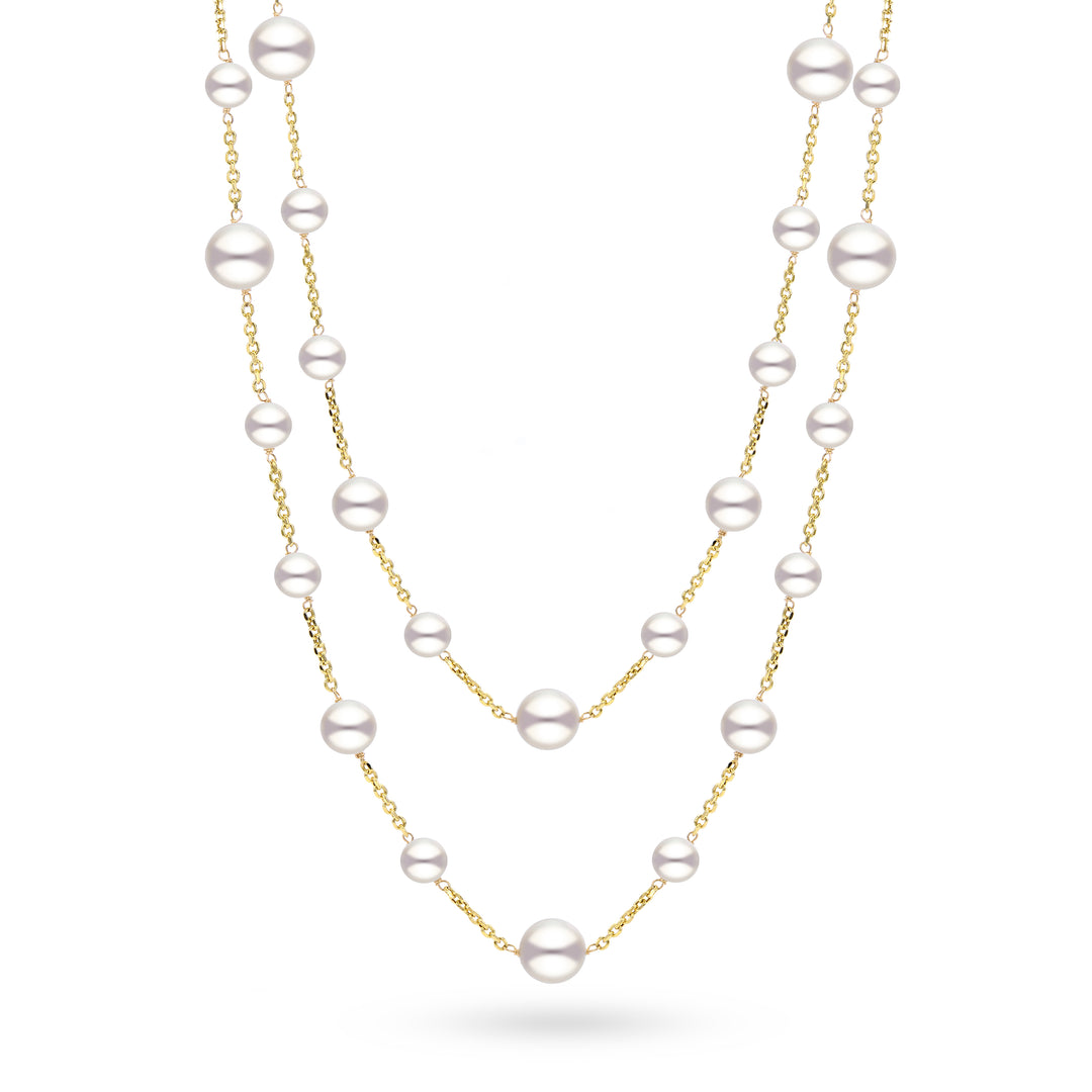 14KT Yellow Gold Freshwater Necklace