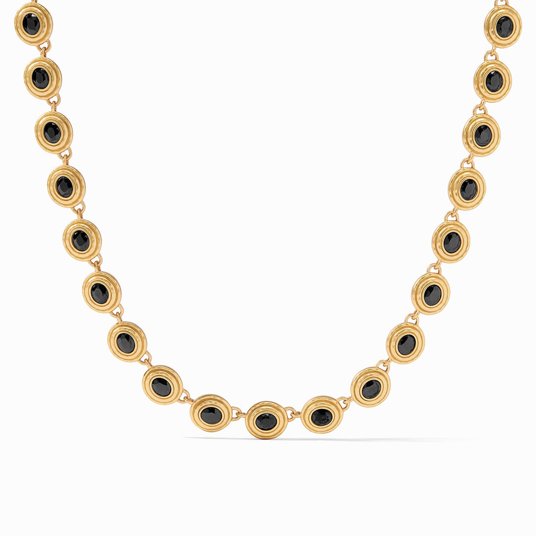 Julie Vos - 24K gold plate Tudor Tennis Necklace