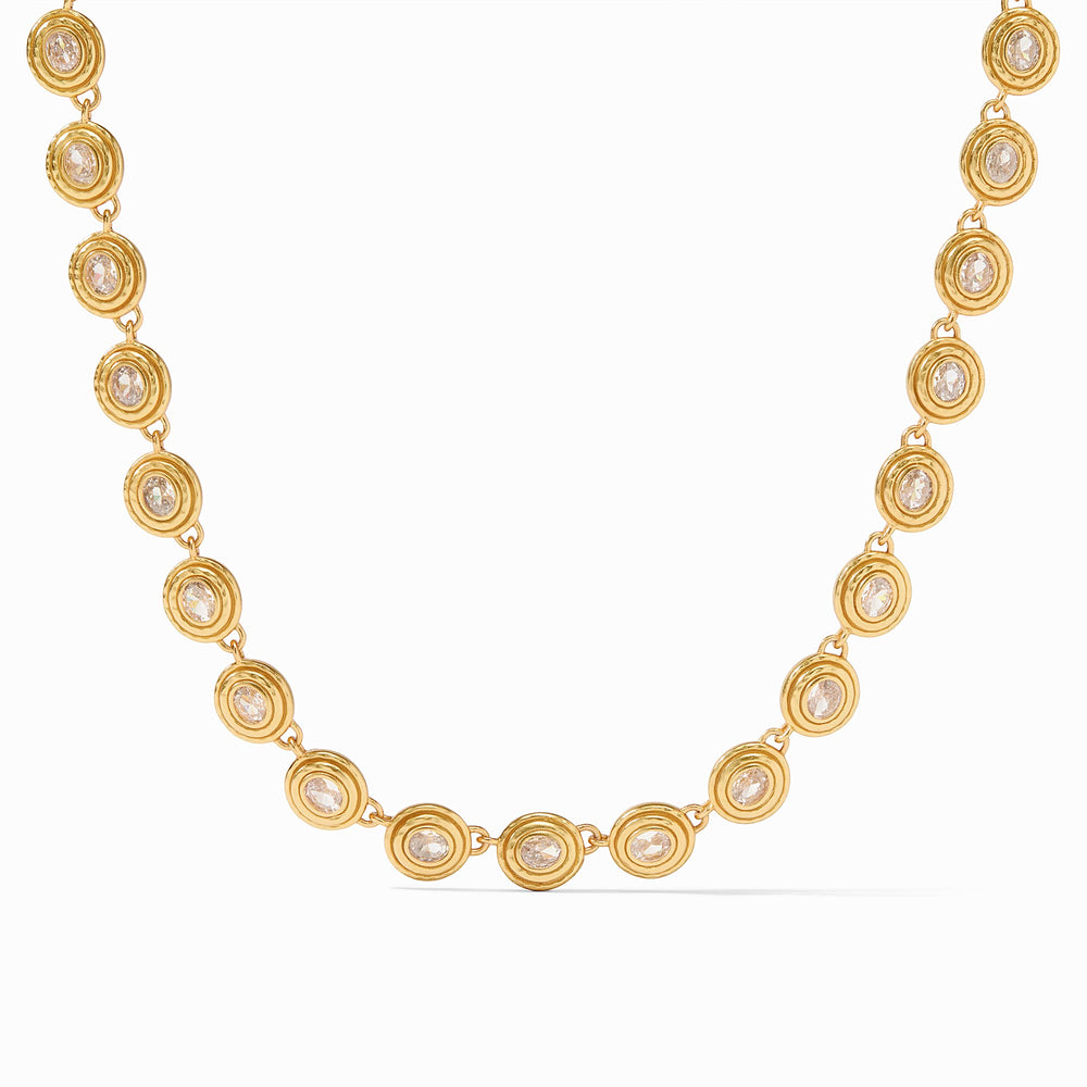 Julie Vos - 24K gold plate Tudor Tennis Necklace