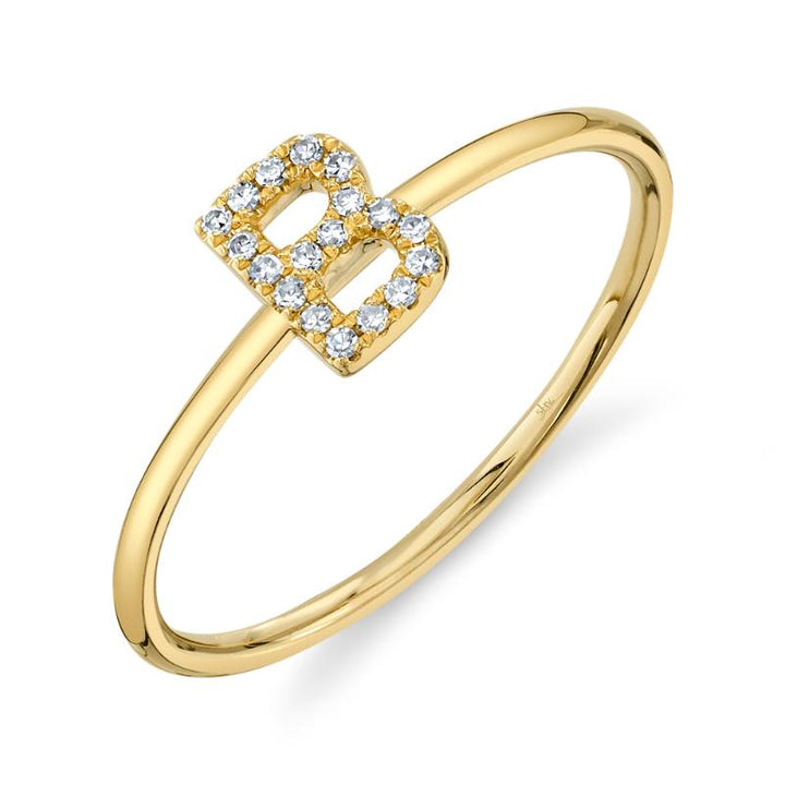 SC55005348-B 14K Yellow Gold Fashion Ring from the Initial Collection