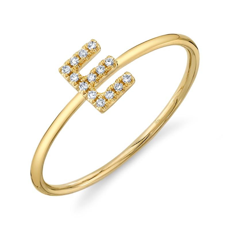 SC55005348-E 14K Yellow Gold Fashion Ring from the Initial Collection