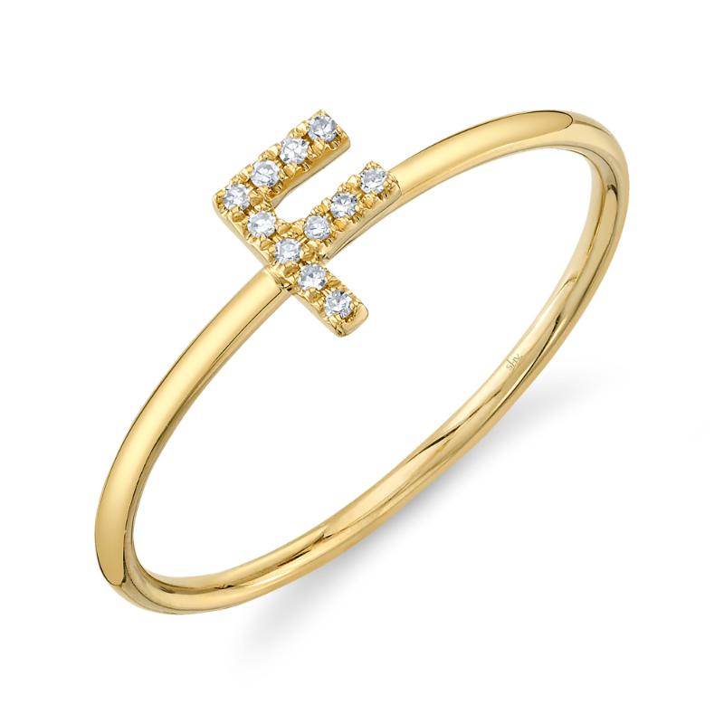 SC55005348-F 14K Yellow Gold Fashion Ring from the Initial Collection