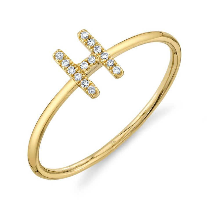 SC55005348-H 14K Yellow Gold Fashion Ring from the Initial Collection