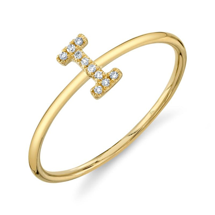SC55005348-I 14K Yellow Gold Fashion Ring from the Initial Collection