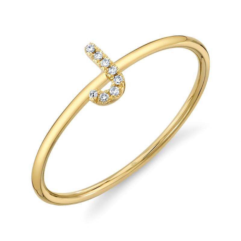 SC55005348-J 14K Yellow Gold Fashion Ring from the Initial Collection
