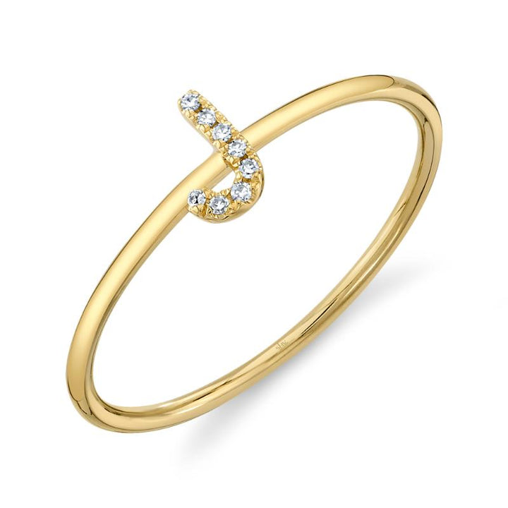 SC55005348-J 14K Yellow Gold Fashion Ring from the Initial Collection