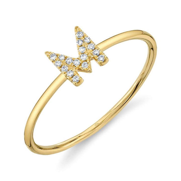 SC55005348-M 14K Yellow Gold Fashion Ring from the Initial Collection
