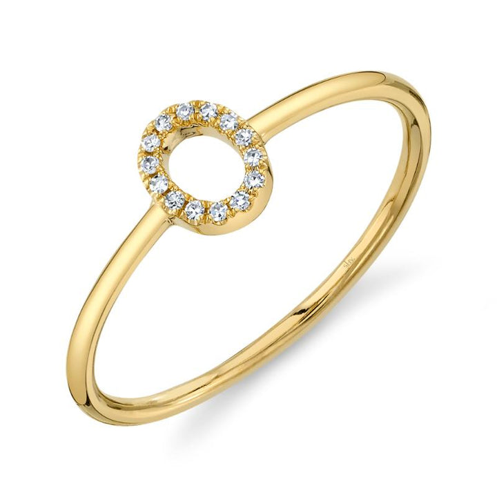SC55005348-O 14K Yellow Gold Fashion Ring from the Initial Collection