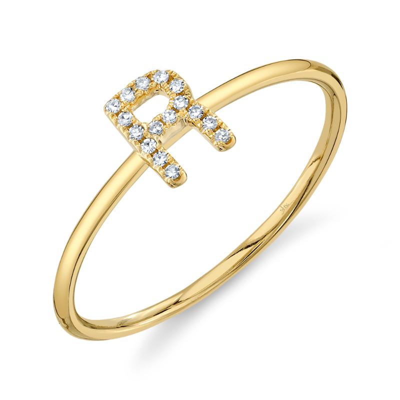 SC55005348-R 14K Yellow Gold Fashion Ring from the Initial Collection
