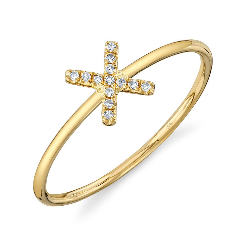SC55005348-X 14K Yellow Gold Fashion Ring from the Initial Collection