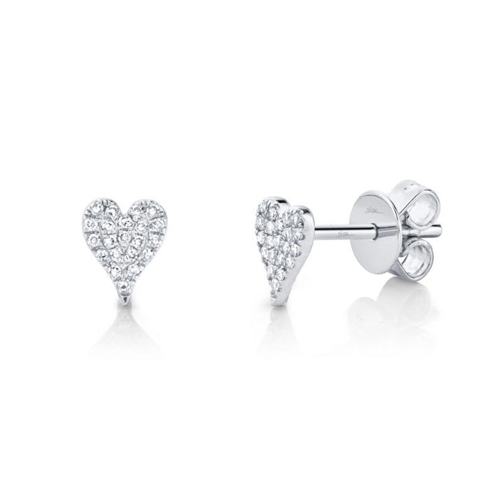 SC55006717 14K White Gold Stud Earrings from the Kate Collection