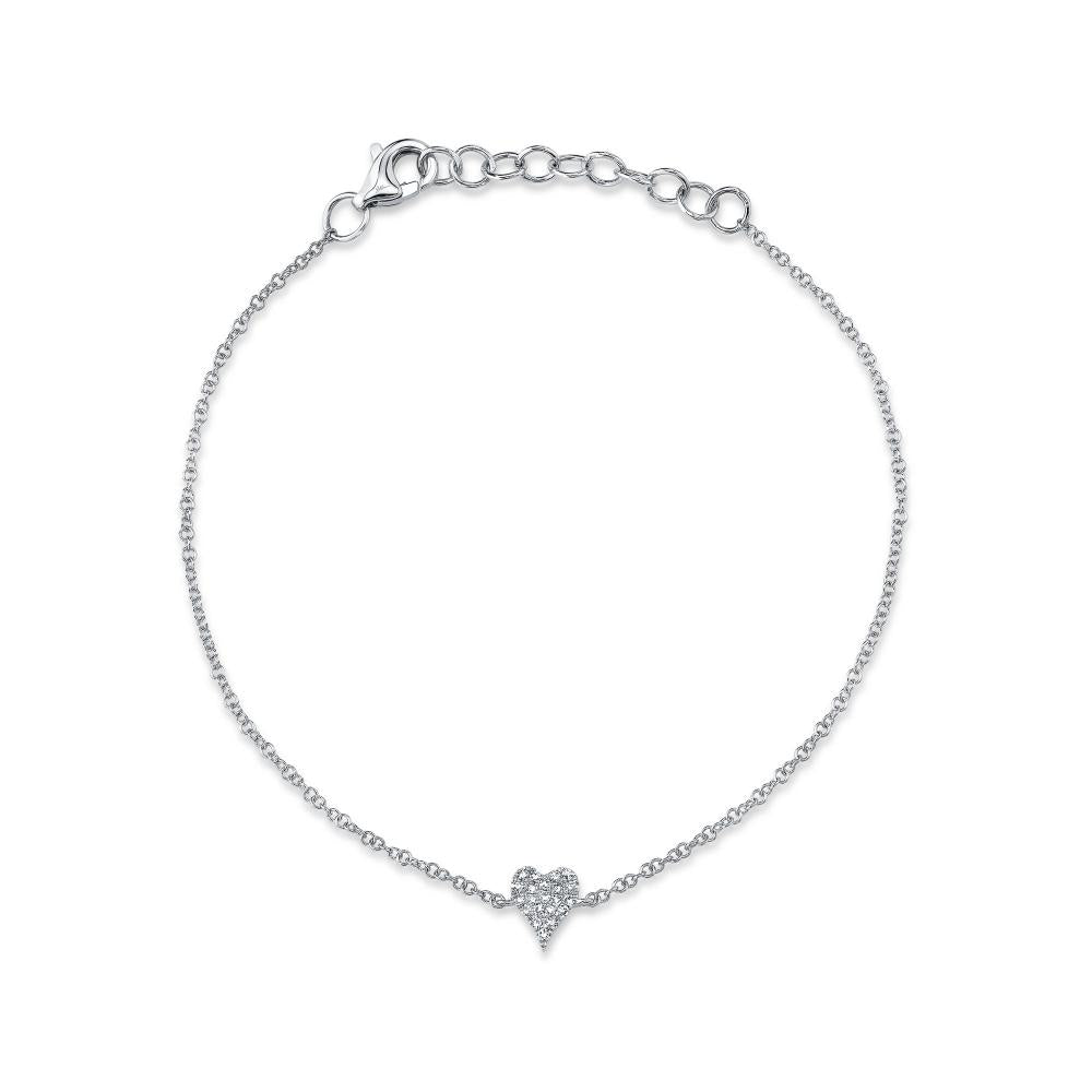 SC55007633 14K White Gold Chain Bracelet from the Kate Collection