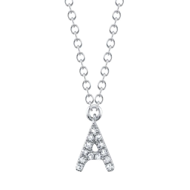 SC55007903-A 14K White Gold Fashion Necklace from the Initial Collection
