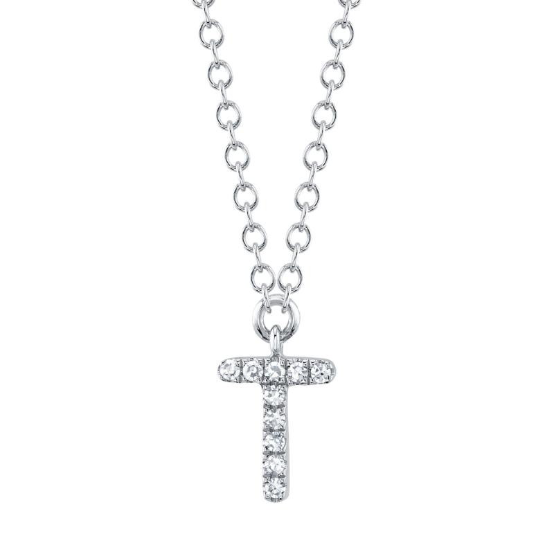 SC55007903-T 14K White Gold Fashion Necklace from the Initial Collection