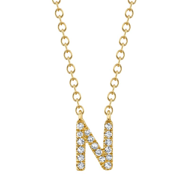 SC55007904-N 14K Yellow Gold Fashion Necklace from the Initial Collection