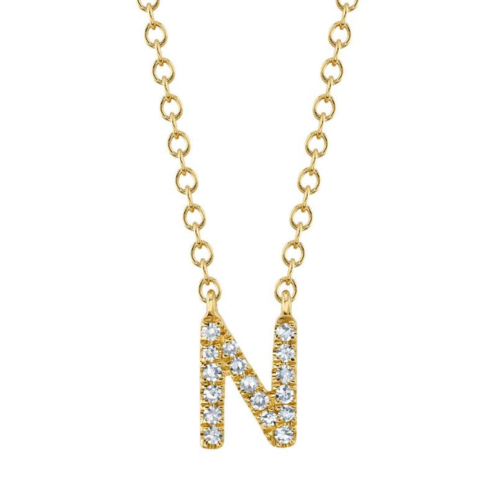 SC55007904-N 14K Yellow Gold Fashion Necklace from the Initial Collection