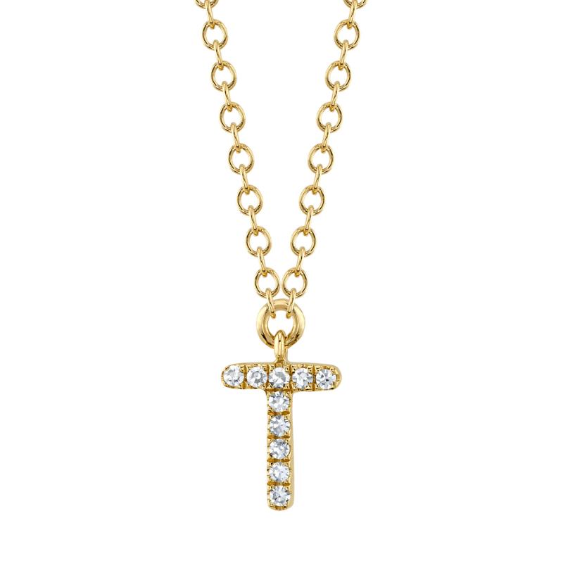 SC55007904-T 14K Yellow Gold Fashion Necklace from the Initial Collection