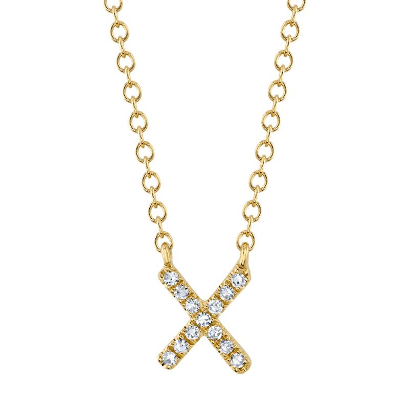 SC55007904-X 14K Yellow Gold Fashion Necklace from the Initial Collection