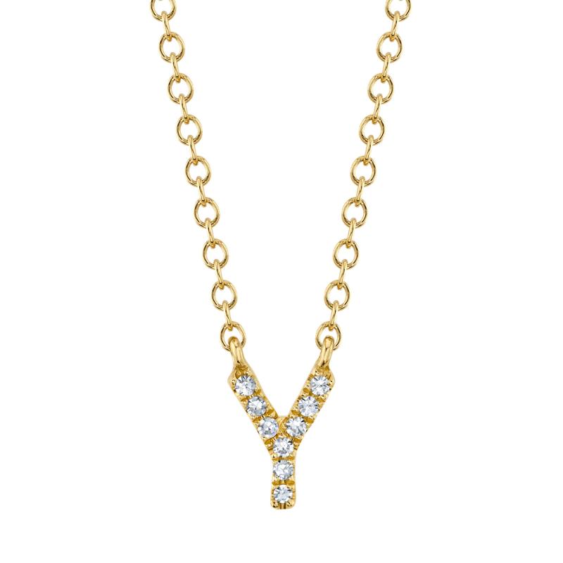 SC55007904-Y 14K Yellow Gold Fashion Necklace from the Initial Collection