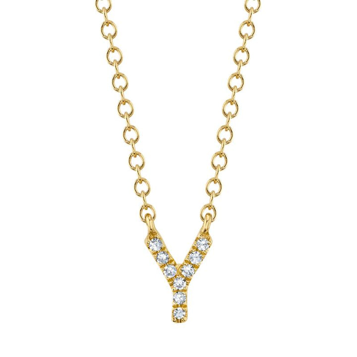 SC55007904-Y 14K Yellow Gold Fashion Necklace from the Initial Collection